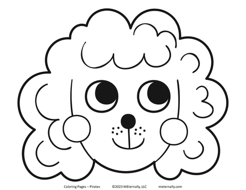Coloring Pages - Funny Dogs