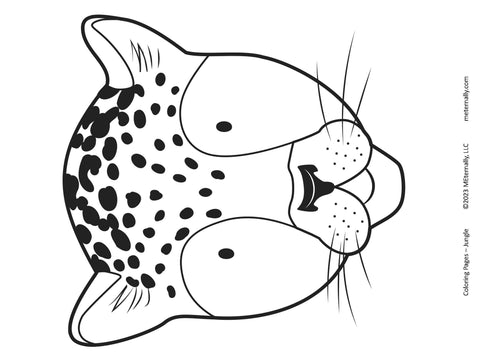 Digital Download - Jungle Coloring Pages