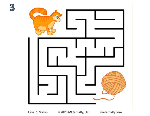 Level 1, 2 & 3 Maze Set