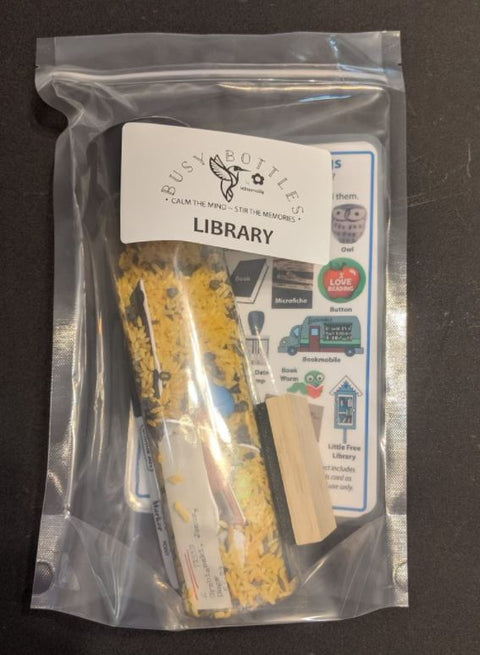 Memory Play - The Library Busy Bottle