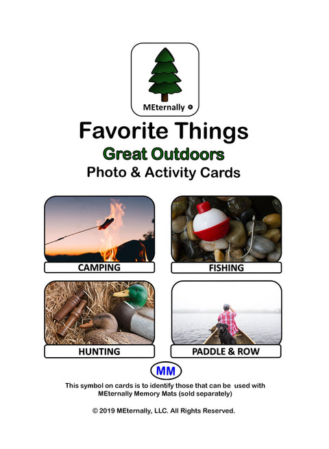 Reminiscence Therapy - Great Outdoors Collection Photo and Activity Cards