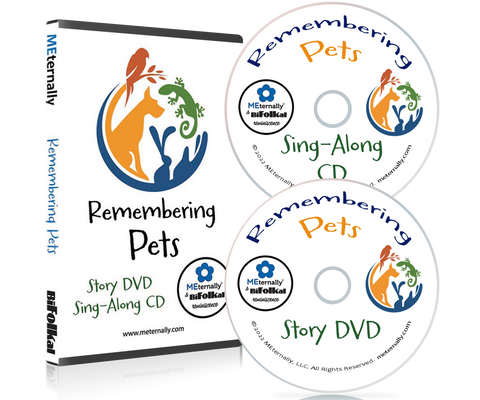 BiFolkal Remembering Pets CD/DVD Set & Booklet in Snap Case