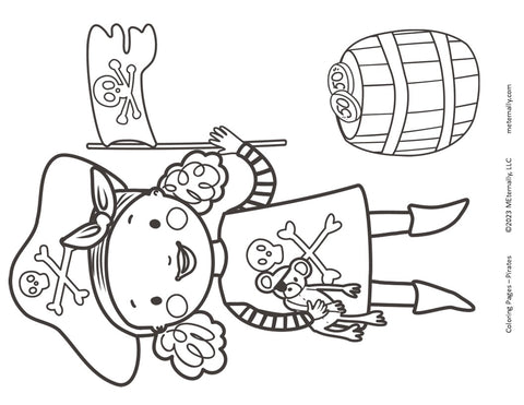 Coloring Pages - Pirates