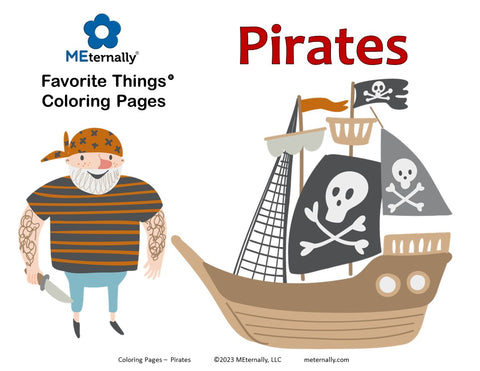 Coloring Pages - Pirates