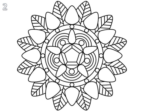 Digital Download - Coloring - Mandalas Collection