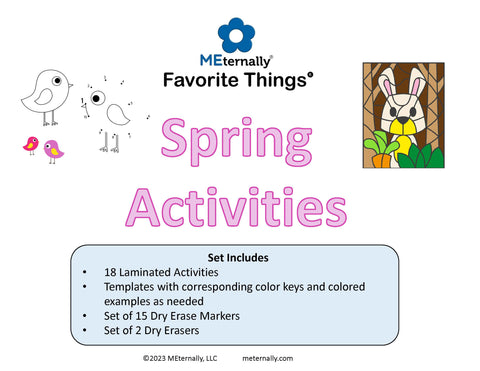 Favorite Things Activity Pack Bundle