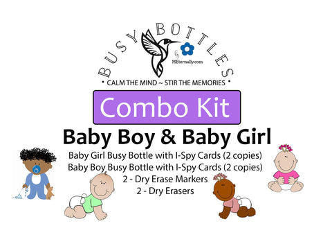 Busy Bottles Combo Kit - Babies (Boys & Girls)