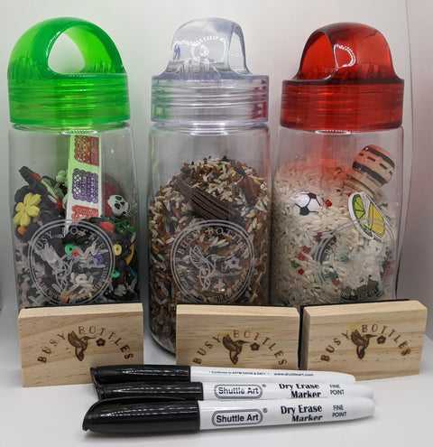 Mexico Busy Bottle Set - Bilingual English/Spanish