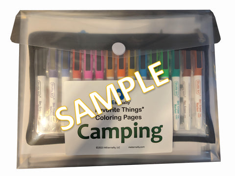 Coloring Pages - Camping Pack