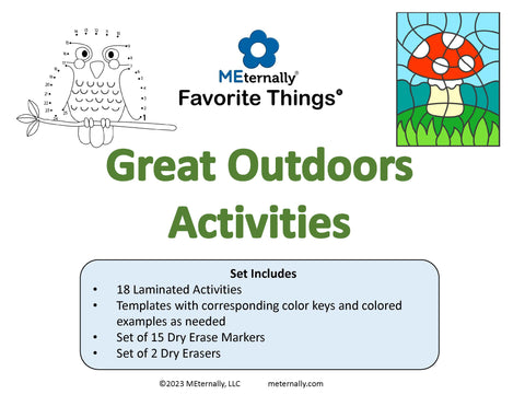 Favorite Things Activity Pack Bundle