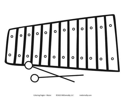 Coloring Pages - Music Pack