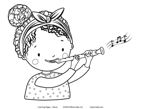Coloring Pages - Music Pack