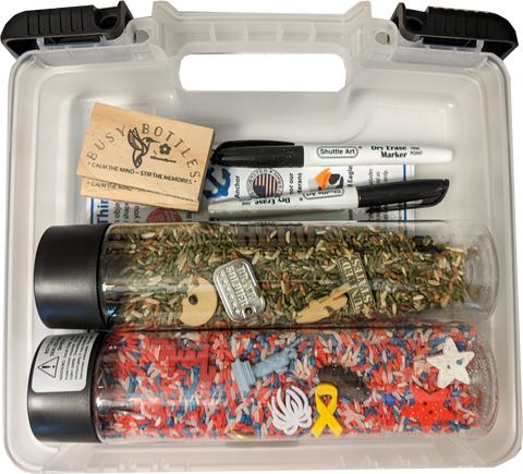 Busy Bottles Combo Kit - Patriotic & Military