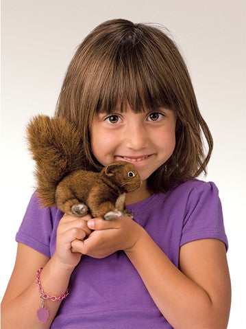 Mini Red Squirrel (Finger Puppet)