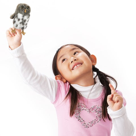 Mini Spotted Owl (Finger Puppet)