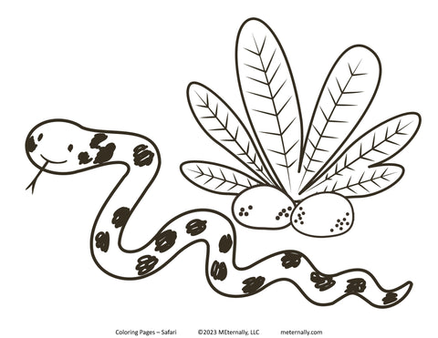 Coloring Pages - Safari Pack
