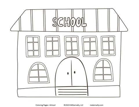 Coloring Pages - School Pack