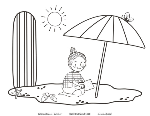 Coloring Pages - Summer Pack