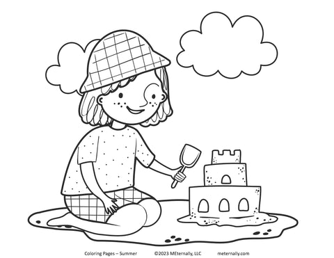Coloring Pages - Summer Pack