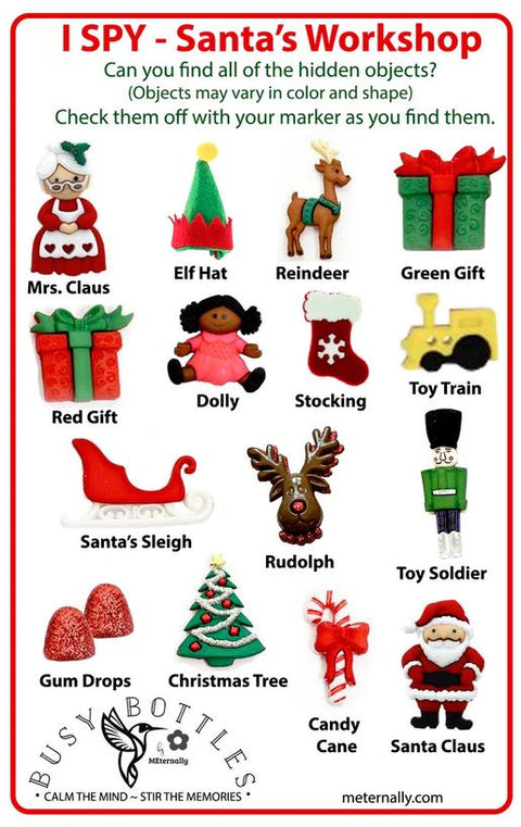 Busy Bottles Combo Kit - Christmas & Santa's Workshop