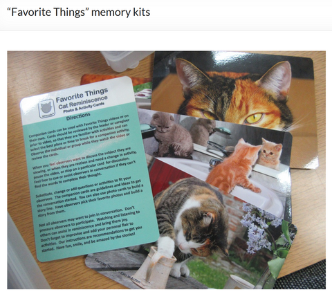 Cook Memorial Library offers memory kits, thanks to their Friends group!