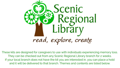 The Scenic Regional Library offers Kits for Caregivers