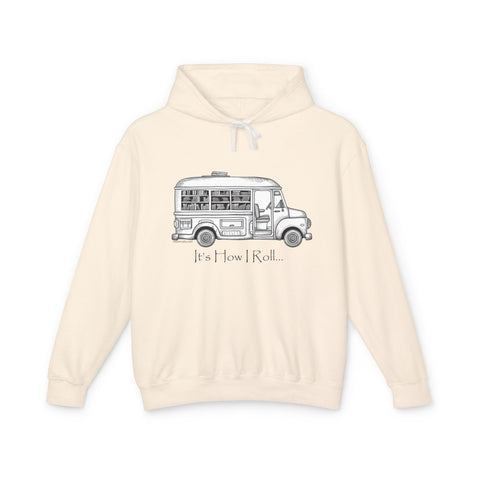 It's How I Roll Bookmobile -  Lightweight Unisex Hoodie