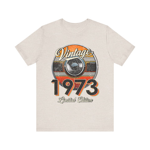 1973 Vintage Limited Edition Unisex Tee - Retro Style Graphic T-Shirt