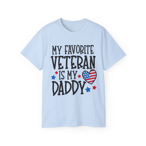 My Favorite Veteran is My Daddy - Unisex Adult T-Shirt