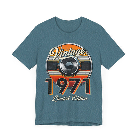 1971 Vintage Limited Edition Unisex Tee - Retro Style Graphic T-Shirt