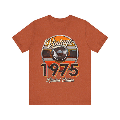1975 Vintage Limited Edition Unisex Tee - Retro Style Graphic T-Shirt