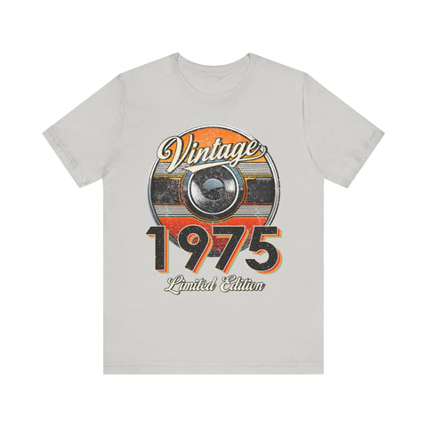 1975 Vintage Limited Edition Unisex Tee - Retro Style Graphic T-Shirt