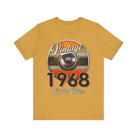 1968 Vintage Limited Edition Unisex Tee - Retro Style Graphic T-Shirt