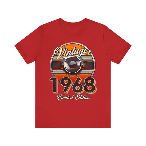 1968 Vintage Limited Edition Unisex Tee - Retro Style Graphic T-Shirt