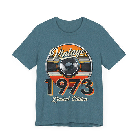 1973 Vintage Limited Edition Unisex Tee - Retro Style Graphic T-Shirt