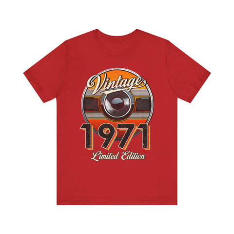 1971 Vintage Limited Edition Unisex Tee - Retro Style Graphic T-Shirt