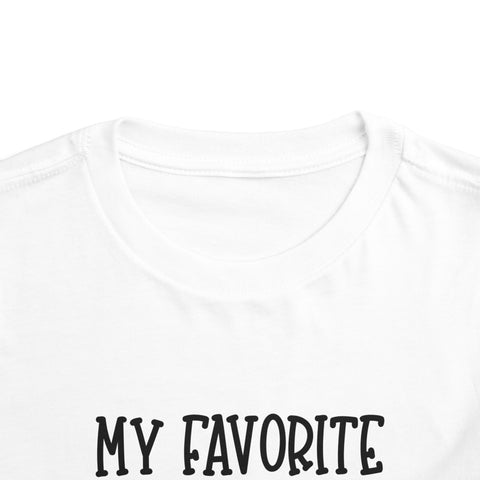 My Favorite Veteran is My Grandma - Toddler Short Sleeve Tee