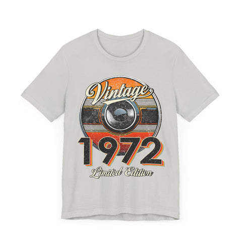 1972 Vintage Limited Edition Unisex Tee - Retro Style Graphic T-Shirt
