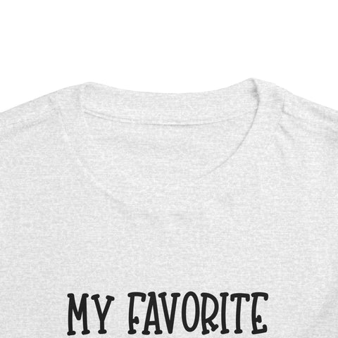 My Favorite Veteran is My Daddy - Toddler Short Sleeve Tee