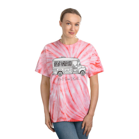 Copy of It's How I Roll Bookmobile - Sunny Tie-Dye Tee