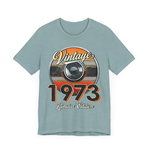 1973 Vintage Limited Edition Unisex Tee - Retro Style Graphic T-Shirt