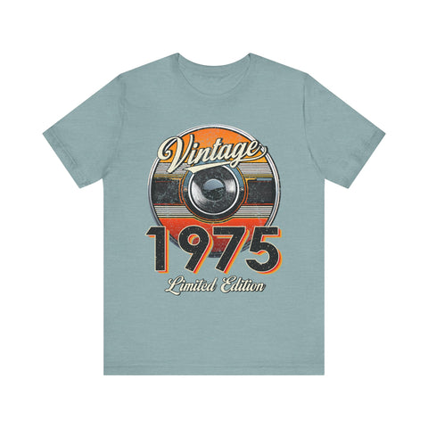 1975 Vintage Limited Edition Unisex Tee - Retro Style Graphic T-Shirt