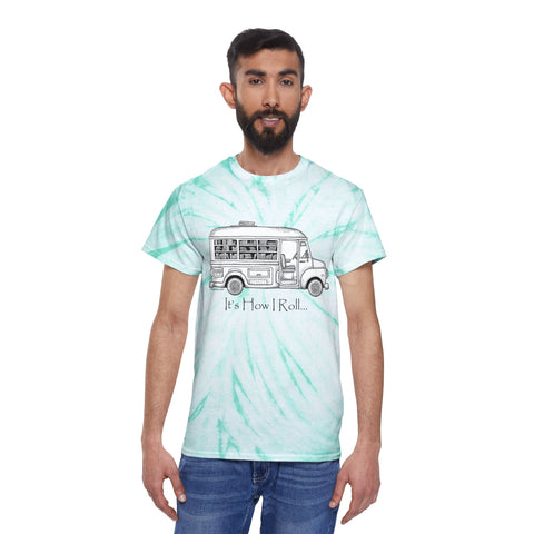 Copy of It's How I Roll Bookmobile - Sunny Tie-Dye Tee