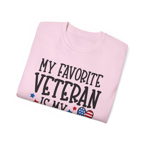 My Favorite Veteran is My Grandma - Unisex Adult T-Shirt