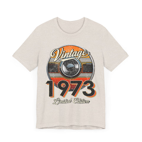 1973 Vintage Limited Edition Unisex Tee - Retro Style Graphic T-Shirt