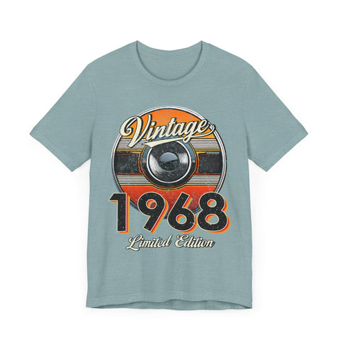 1968 Vintage Limited Edition Unisex Tee - Retro Style Graphic T-Shirt