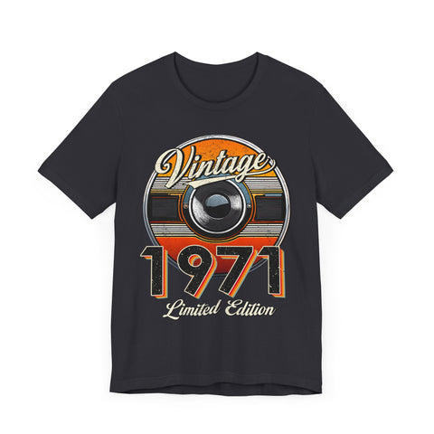 1971 Vintage Limited Edition Unisex Tee - Retro Style Graphic T-Shirt