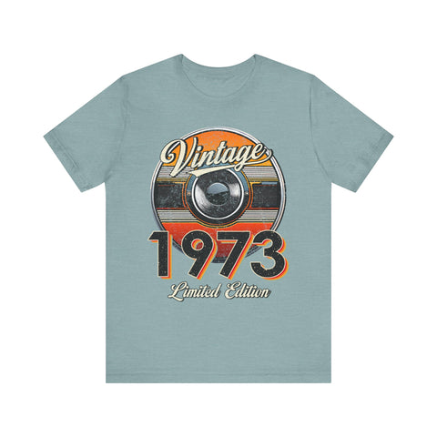 1973 Vintage Limited Edition Unisex Tee - Retro Style Graphic T-Shirt