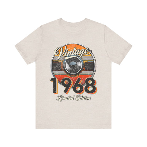 1968 Vintage Limited Edition Unisex Tee - Retro Style Graphic T-Shirt
