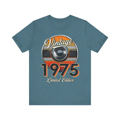 1975 Vintage Limited Edition Unisex Tee - Retro Style Graphic T-Shirt